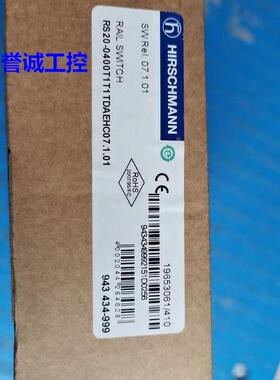 赫斯曼工业交换机 RS20-0400T1T1TDAEHC07.1.01 943434-999议价$