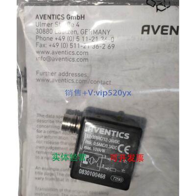 现货供应安沃驰0830100468 | AVENTICS气动传感器Rexroth磁性接近
