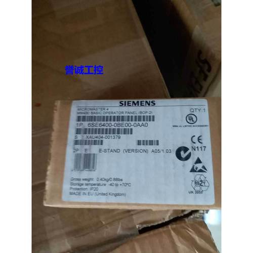 6SE6400-0BE00-0AA0西门子变频器面板议价议价$