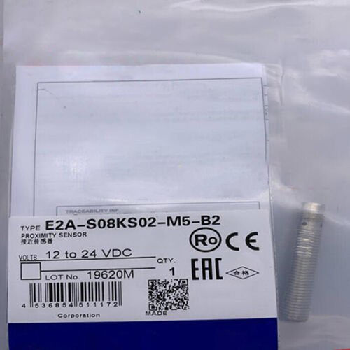 欧姆龙 E2A-S08KS02-M5-B2 接近传感器 全新 One 免运费 E2AS08KS