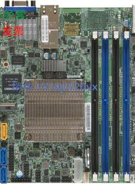 现货供应超微X10SDV-4C-TLN2F主板，itx nas 双万兆 ipmi M.2 XEO