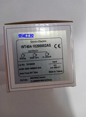 WT404-10200002AS WT404-102 WT404 Shihlin台湾士林温控器WT-404