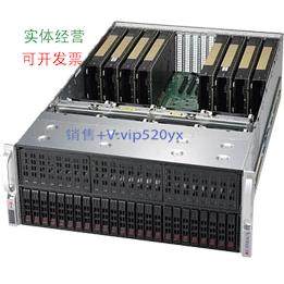 现货供应超微SYS-4029GP-TRT，3647，8GPU运算4U服务器准系统 3年