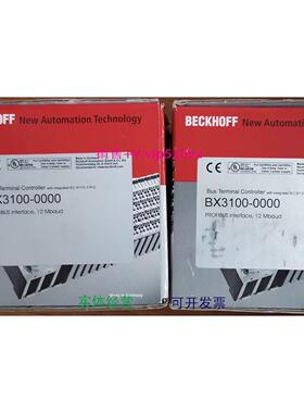 现货供应全新BECKHOFF倍福BX3100 2台带程序GD-2. 0MW-V1.2.2(KL)