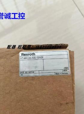 0811405140型号VT-MACAS-500-10/V0/I比例放大器力士乐Rexroth议