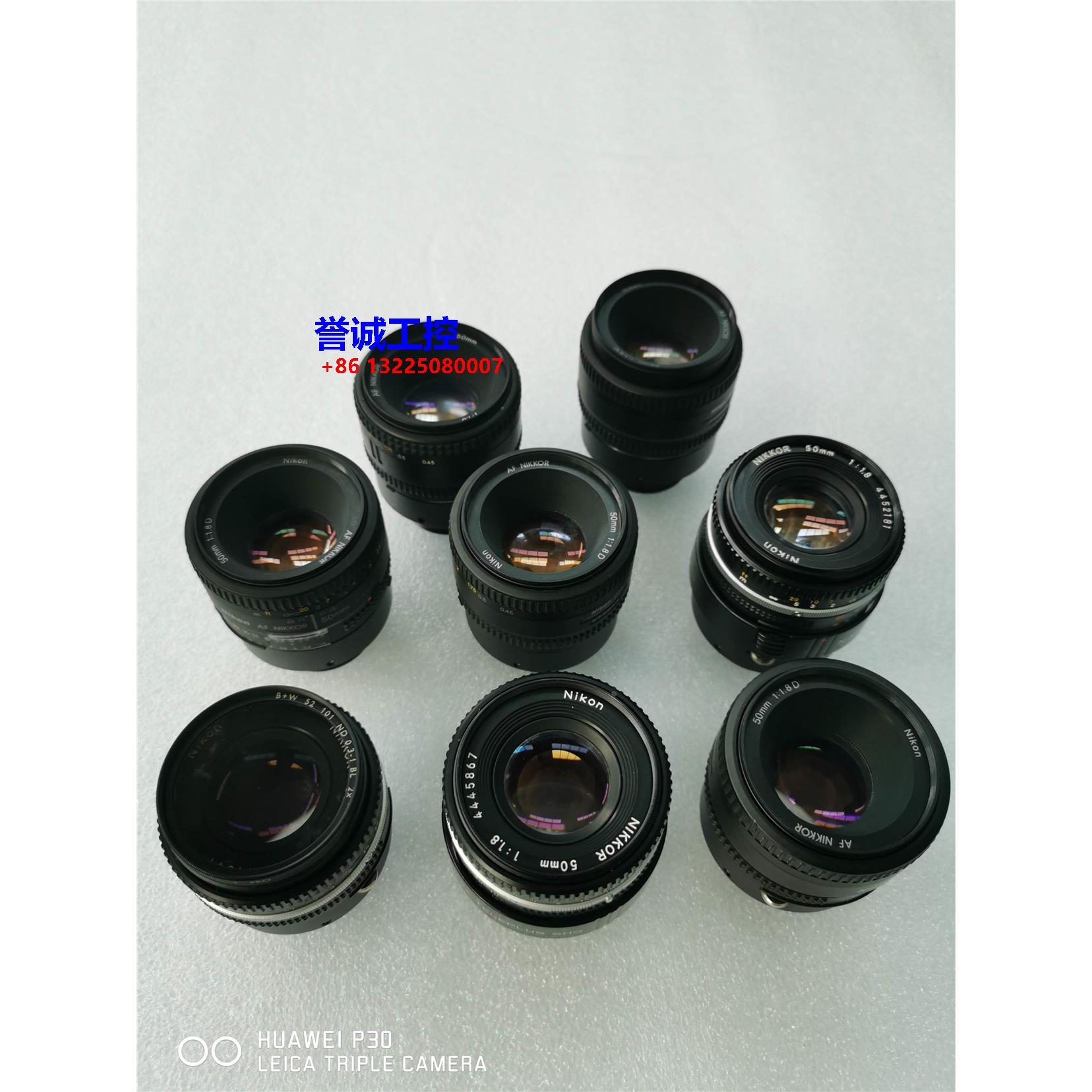 尼康Nikon NIKKOR 50mm 1:1.8镜头，包好无划痕！议价$