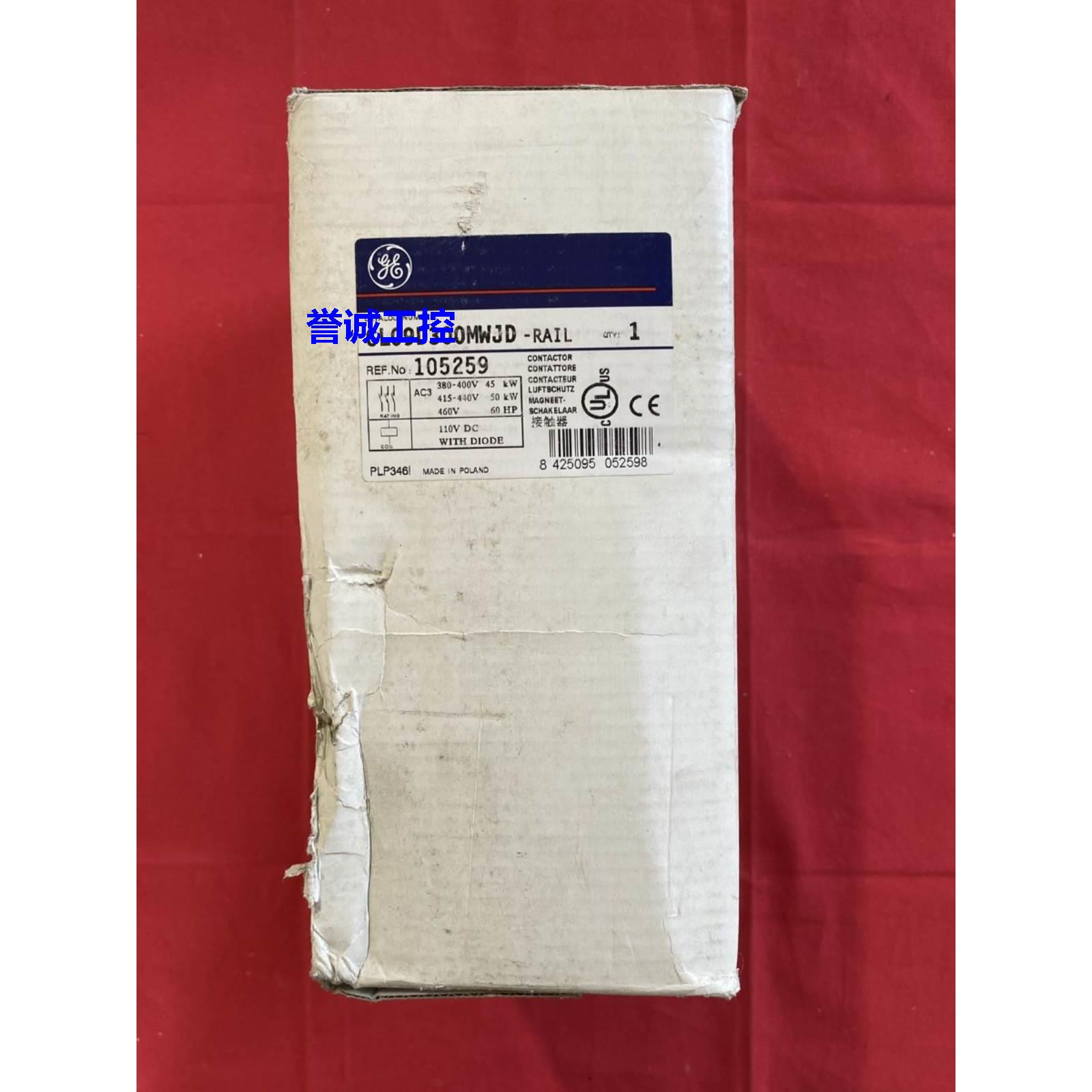 GE接触器CL09D300MWJD 105259空气开关断路器框架断路器议价$