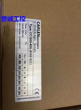全新原装CARLEN 拉线位移编码器 CC1500-KDL-6000-S002 d-70184议