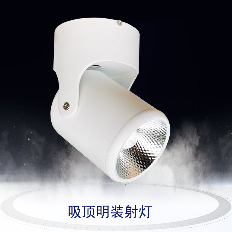 2025新款民谣酒吧氛围LED明装可调节角度彩色装饰清吧酒馆餐厅 - 实物图