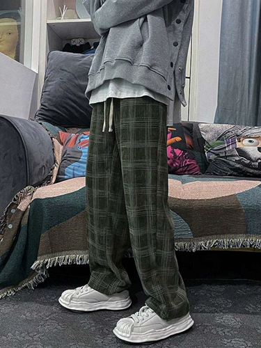 Tide, осенние японские трендовые ретро штаны для отдыха, свободный прямой крой