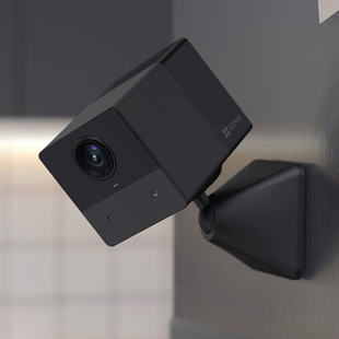 萤石云cb2摄像头无线免插电免打孔充电监控家用手机远程高清莹石