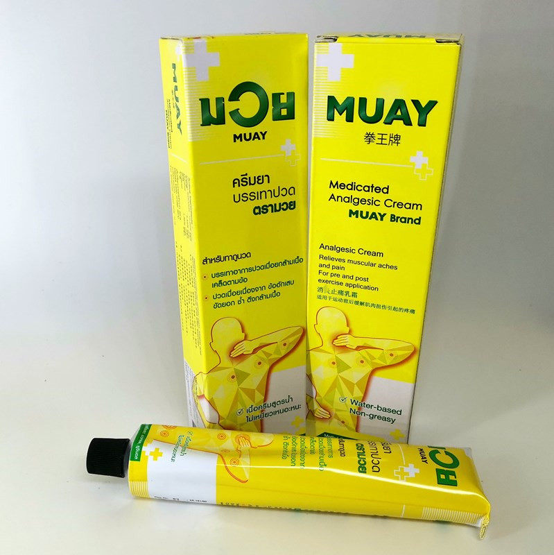 武馆拳师按摩膏拳王膏泰拳油MUAY