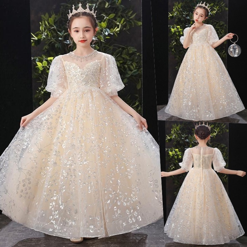 女童蓬蓬裙轻奢春季新款花童舞台