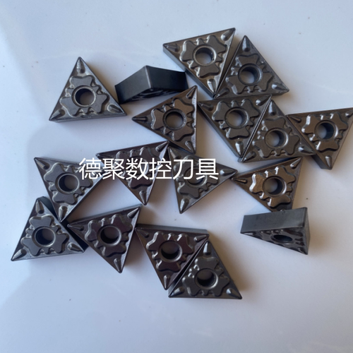 二手日本京瓷三角双面数控刀片金属陶瓷光洁度外圆TNMG160404TN60