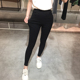 紧身高腰显瘦弹力铅笔裤 女外穿小脚加绒魔术裤 打底裤 春夏秋冬薄款