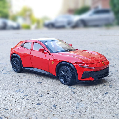 1/32法拉FUV Purosangue合金车模小汽车摆件声光转向男孩玩具车