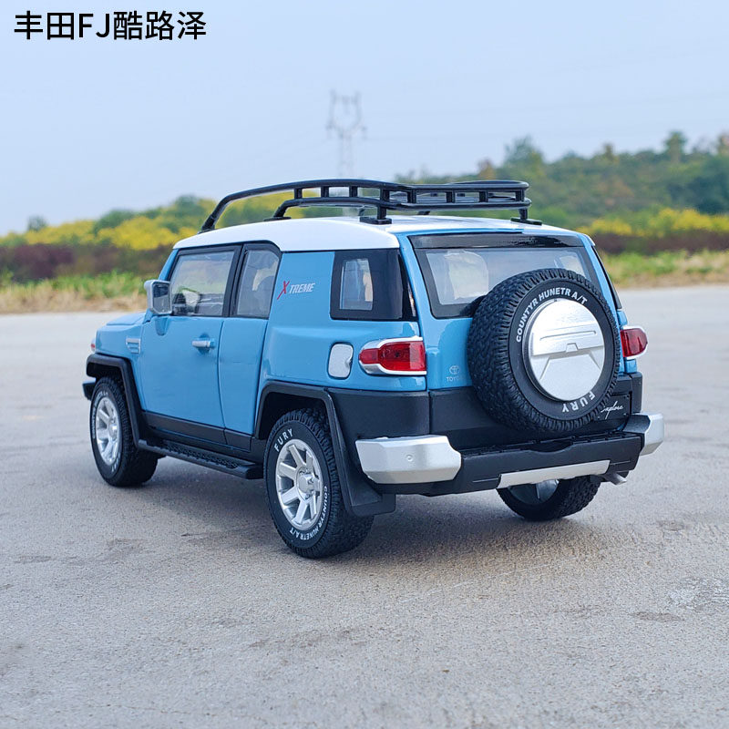 丰田酷路泽FJ合金汽车模型