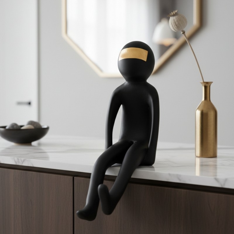 客厅电视柜装饰摆件轻奢高档桌面摆设品创意吊脚娃娃家居软装饰品,家居饰品,装饰摆件,淘宝优惠券,粉丝福利购,淘宝优惠卷