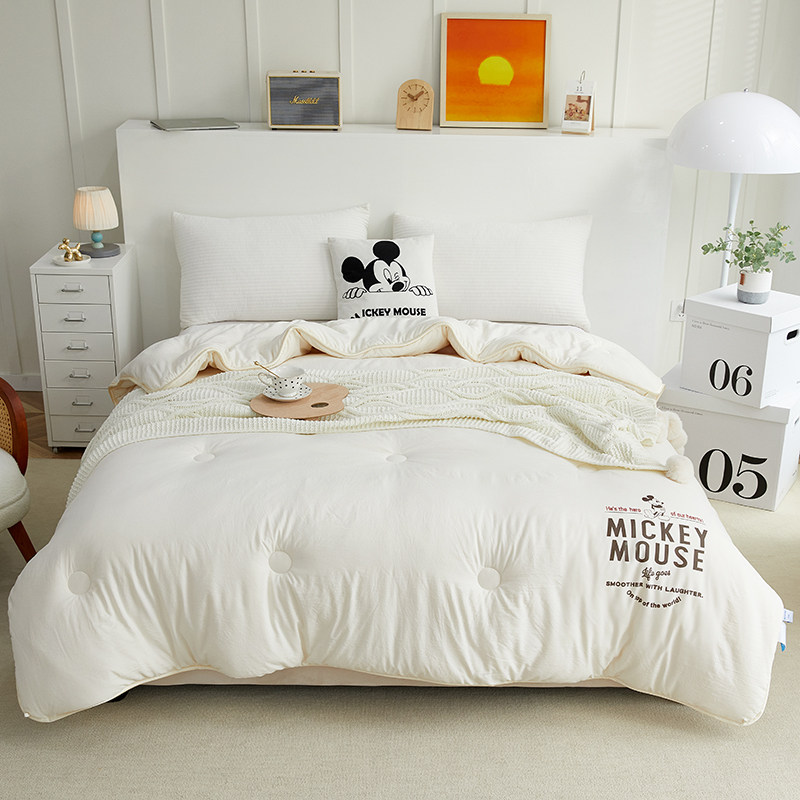 大豆纤维被子儿童冬被加厚保暖棉被春秋被芯学生宿舍卧室四季被,床上用品,化纤被,淘宝优惠券,粉丝福利购,淘宝优惠卷