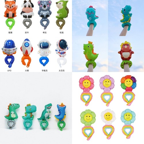 戴在手上的气球孩子能开心一天