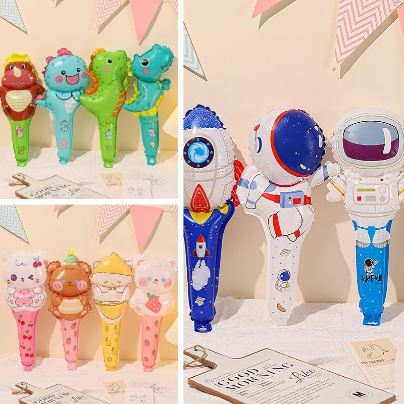 手持棒气球多种款式可供挑选