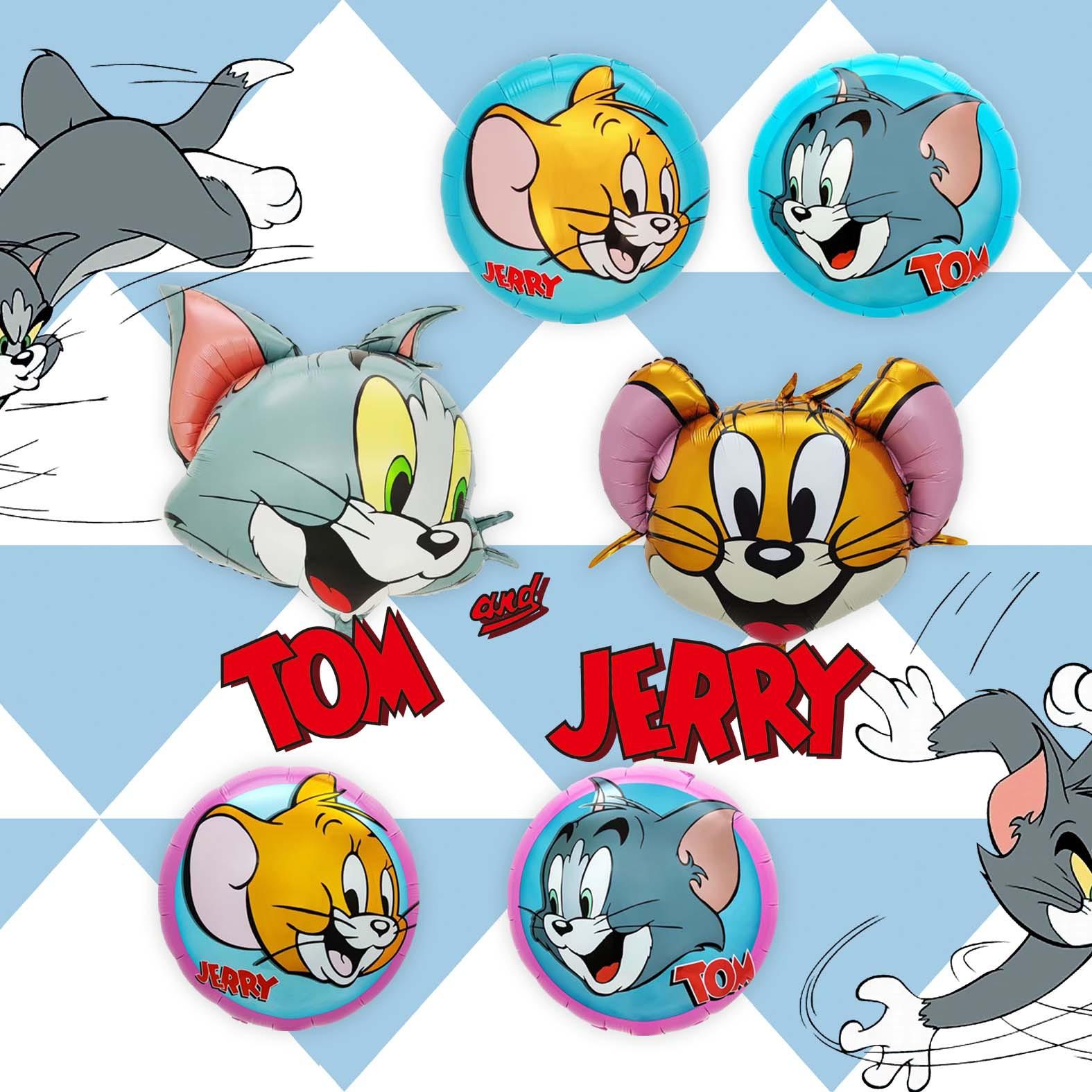 卡通铝膜气球汤姆猫和杰瑞