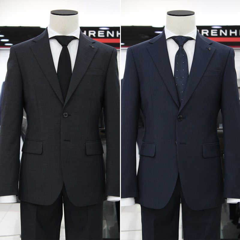 斜纹2024年秋冬炭灰色新款修身