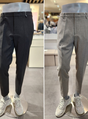 0101冬装EDITION米色黑色弹力弹性商务休闲男士休闲裤长裤子3色
