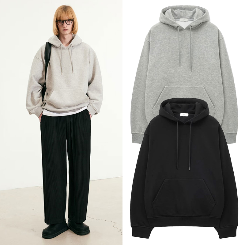 秋季TNGT宽松休闲抽绳连帽卫衣