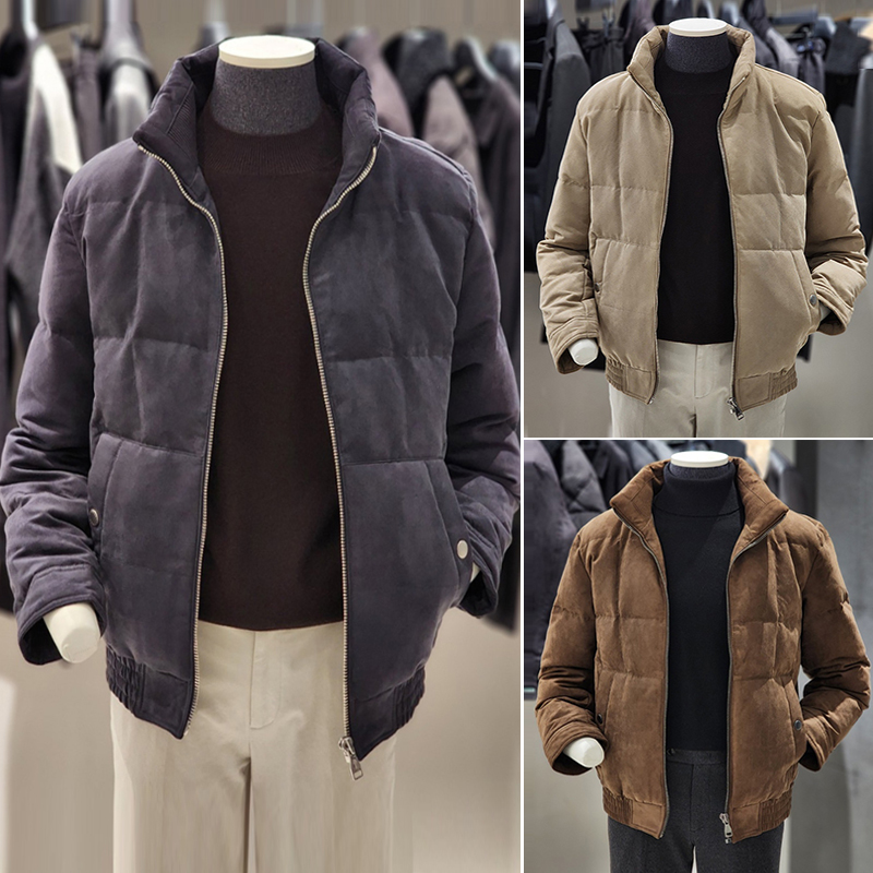 冬款ZIOZIAANDZ立领鹅绒羽绒服