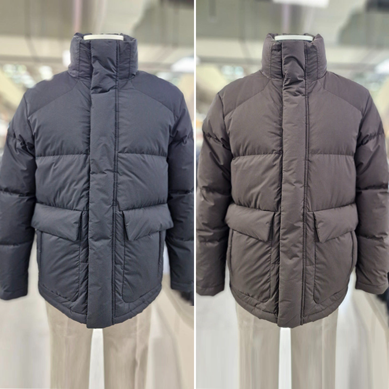 冬季ZIOZIAANDZ立领短款羽绒服