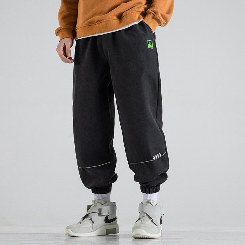 2025秋装休闲裤男士裤子九分哈伦裤大码宽松束脚长裤K882-P45,男装休闲裤,电商A062