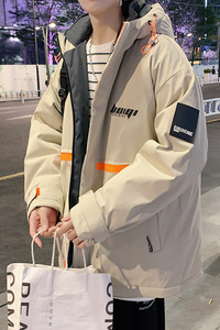 2025冬胖子机能夹克男宽松棉服男潮牌连帽防风棉衣外套MY866 P110图片