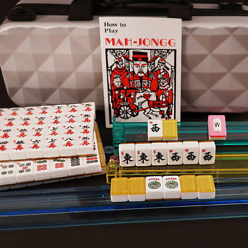 36号金色亚克力美式犹太英文麻将