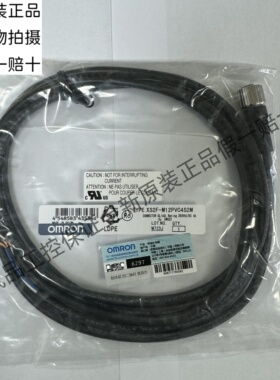 OMRON欧姆龙XS2F-M12PVC4S 2M XS2F-M8PVC3A 2M连接线原装正品