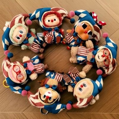 拉布布小丑娃衣马戏团衣服套装