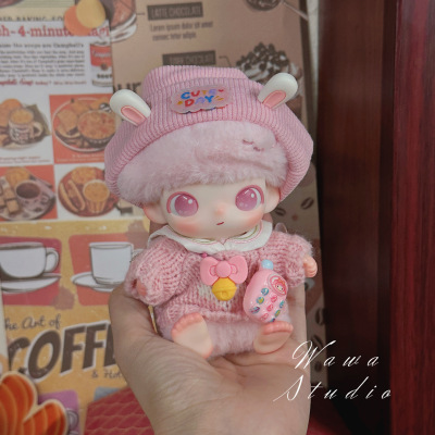 DIMOO新生日记可爱娃衣套装针织