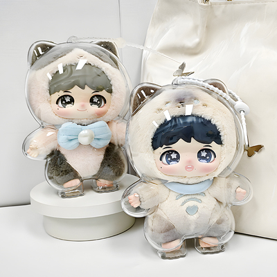 周深泡泡玛特保护壳防尘保护套