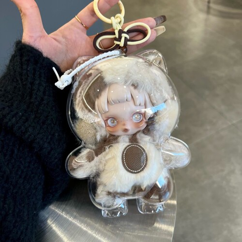 马力全开千里马毛绒挂件保护套壳