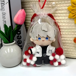 云游拾光高透娃包毛绒保护套祁煜沈星回秦彻夏以昼黎深16cm锦囊袋