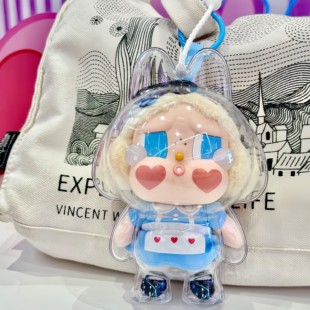 Crybaby保护套收纳娃包哭娃搪胶挂件防尘遛娃包泡泡玛特眼泪工厂