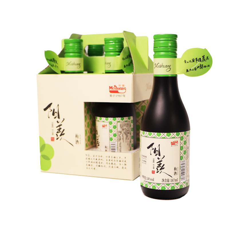 阳羡梅酒日式青梅酒4瓶装