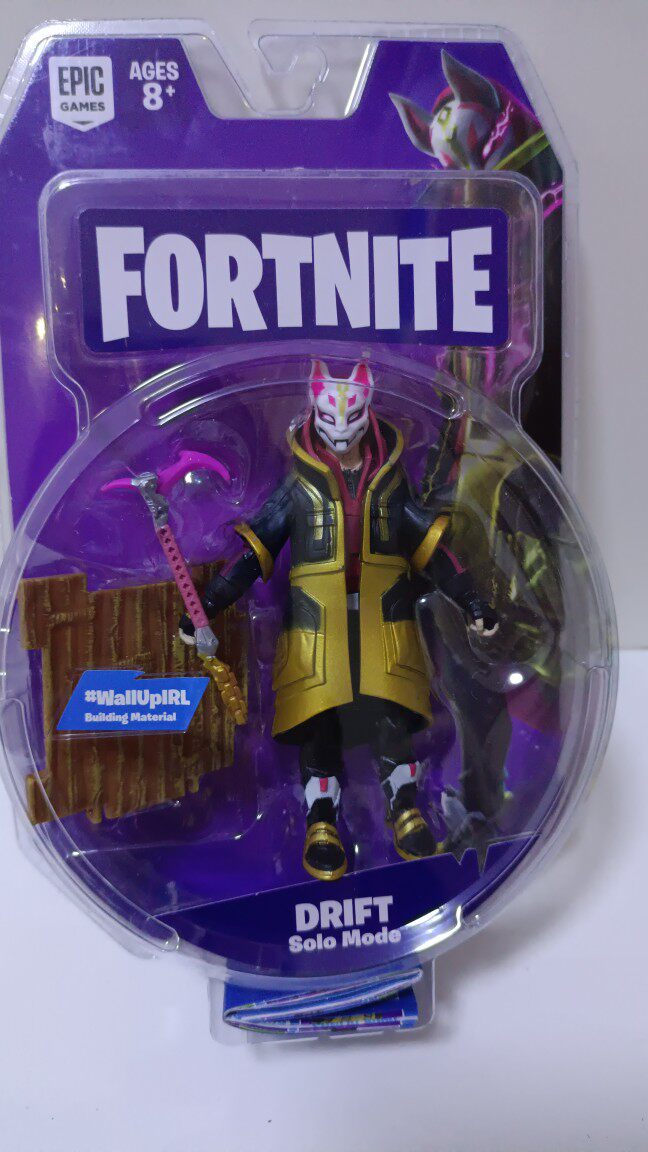 堡垒之夜fortnite 3.75寸人偶手办超可动 天狐 drift solo mode