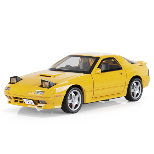 128马自达RX7-FC合金车模