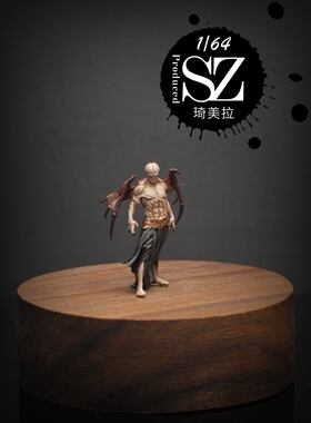 1/64/1/43人偶琦美拉出品黑夜传说吸血鬼马克系列车模人偶摆件