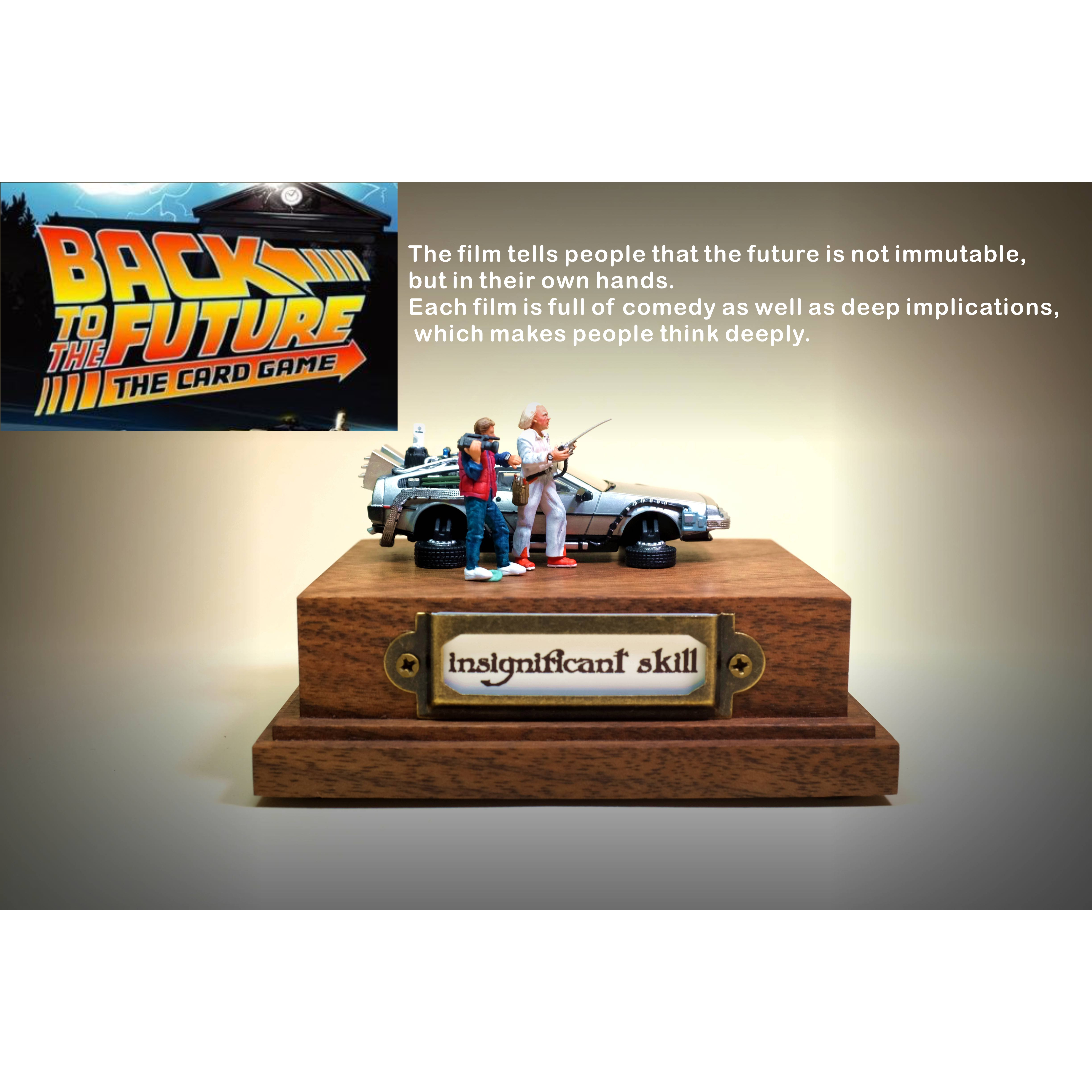 1/64/1/43人偶琦美拉出品回到未来系列车模人偶摆件预售