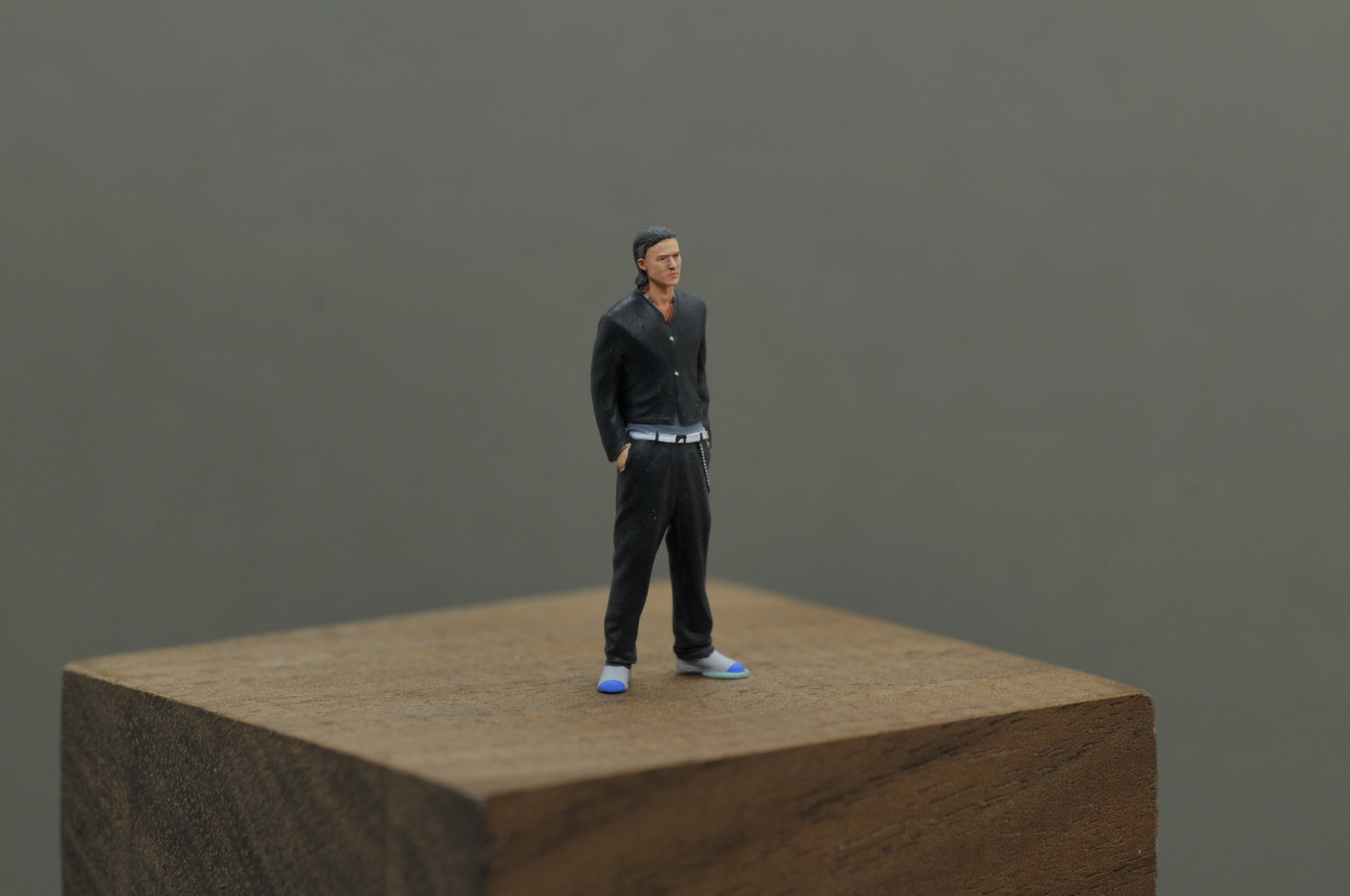 1/64/1/43人偶SZ出品热血高校泷谷源治系列车模人偶摆件白模代工