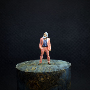 1/87/1/64/1/43/1/35人偶大胡子大叔车模人偶