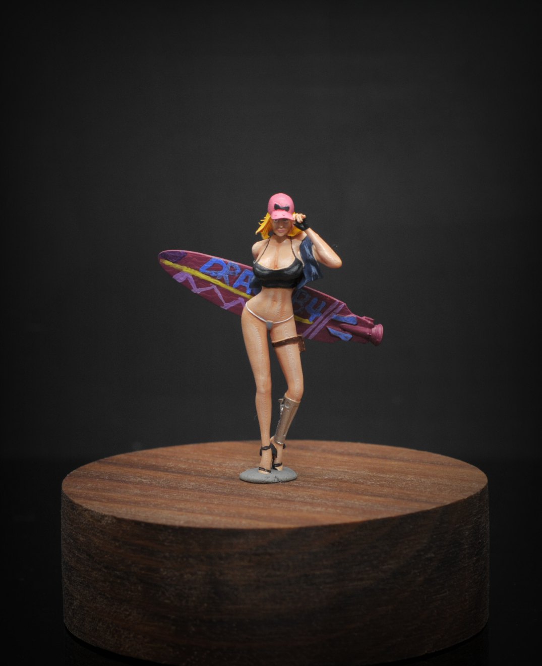 1/64/1/43/1/35/人偶琦美拉出品人造人18号泳装车模