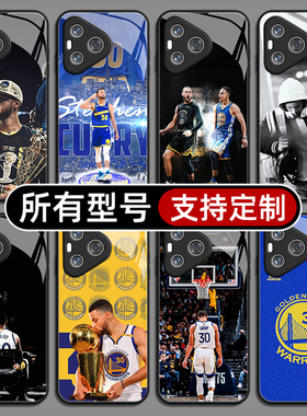 库里勇士队nba篮球衣星适用华为Pura70Ultra手机壳P60ART保护套mate50pro玻璃壳40Pro+来图定制30E20全包黑色